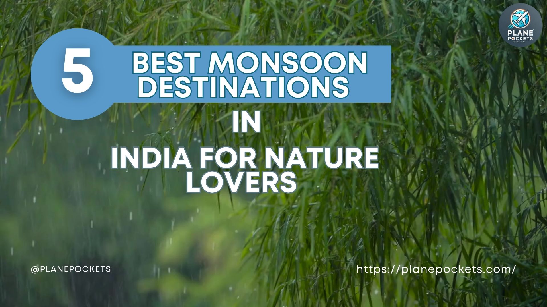 5 Best Monsoon Destinations in India