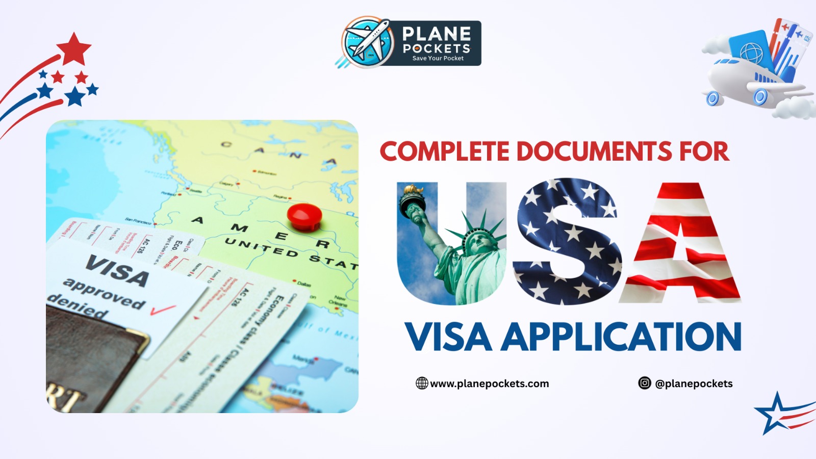 A Complete List of Documents Needed for a USA Visa