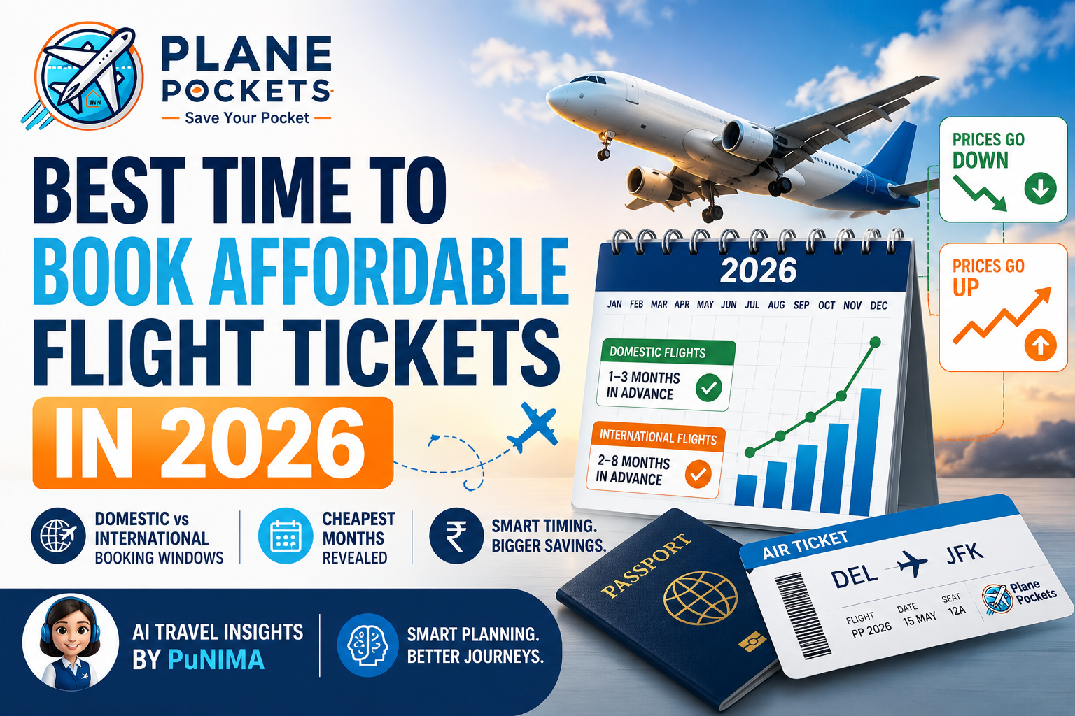 Best Time to Book Cheap Flight Tickets in 2026