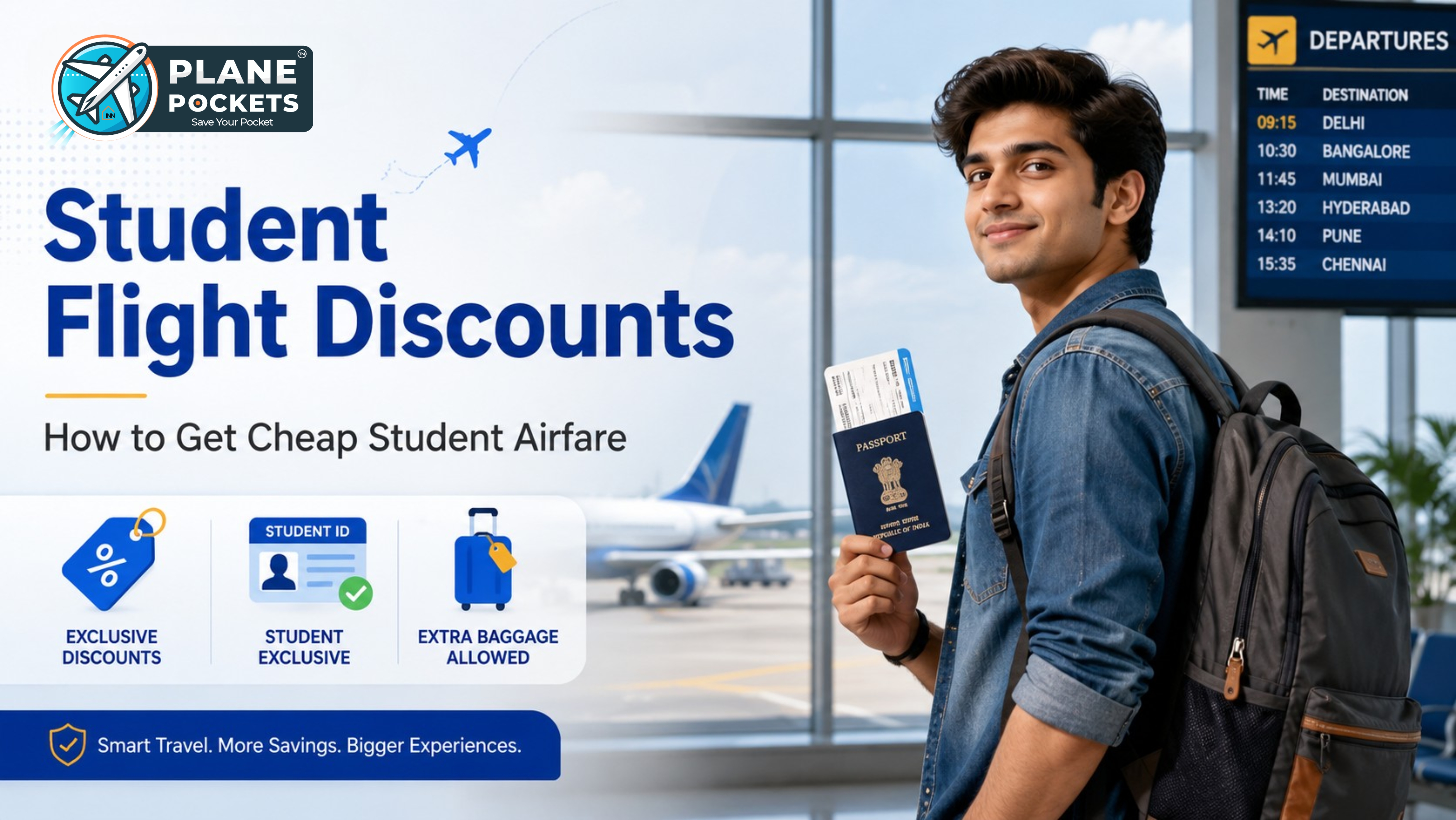 Student Flight Discounts: How to Get Cheap Student Airfare