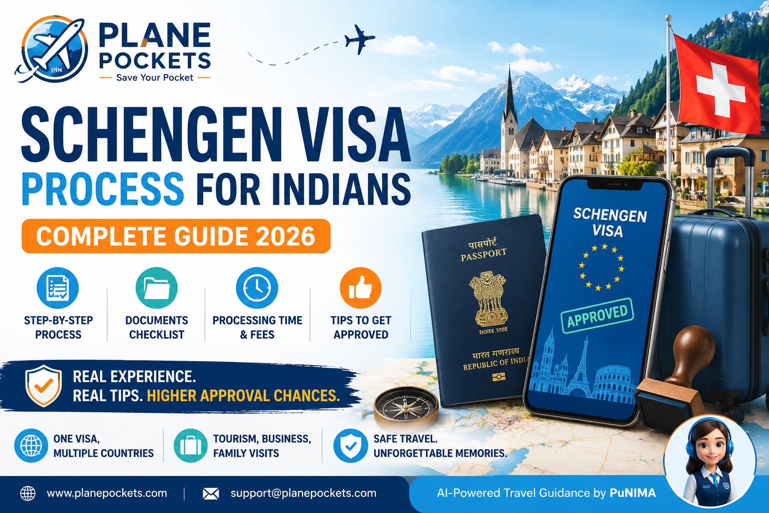 Schengen Visa for Indians: Real Application Process, Documents, Approval Tips & a 2-Year Visa Success Story