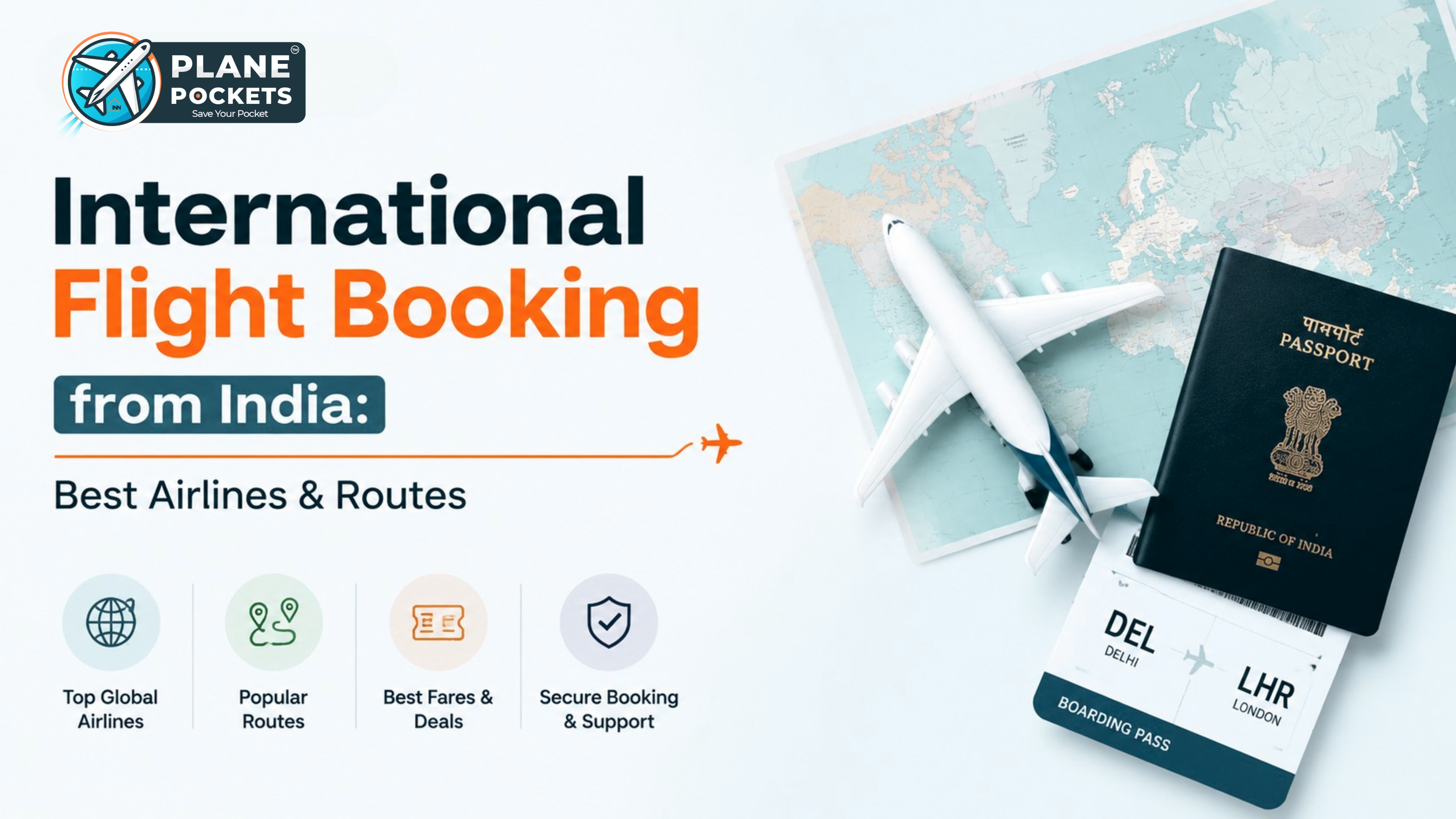 International Flight Booking from India: Best Airlines & Routes