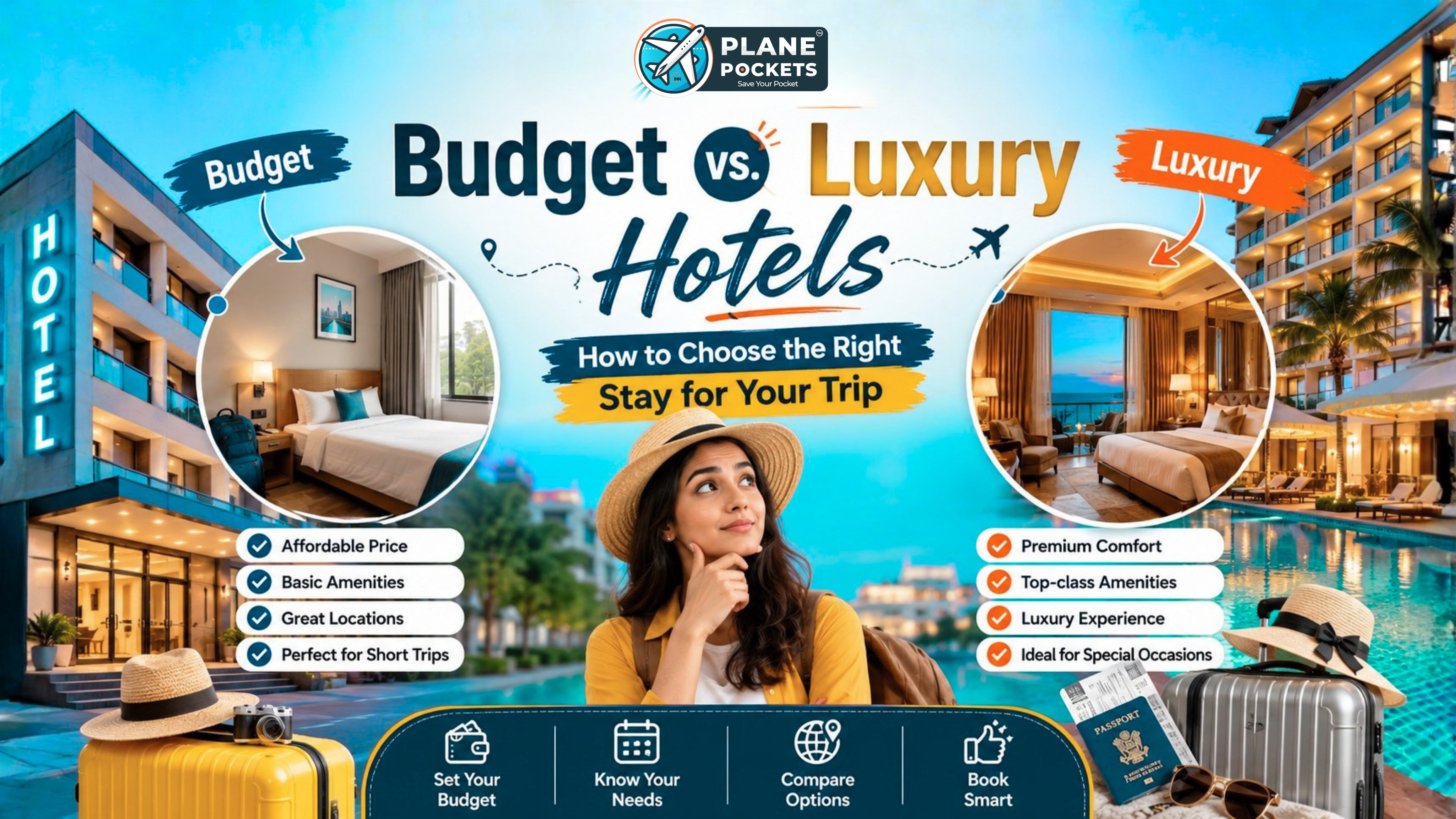 Budget vs. Luxury Hotels: How to Choose the Right Stay for Your Trip