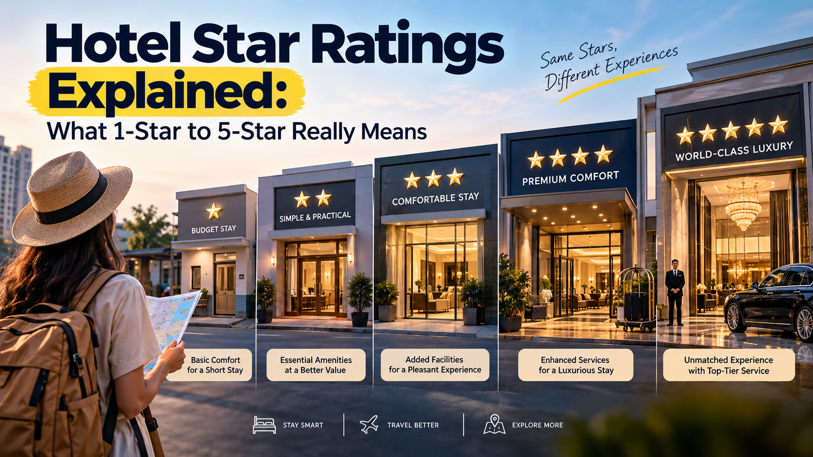 Hotel Star Ratings Explained: What 1-Star to 5-Star Really Means