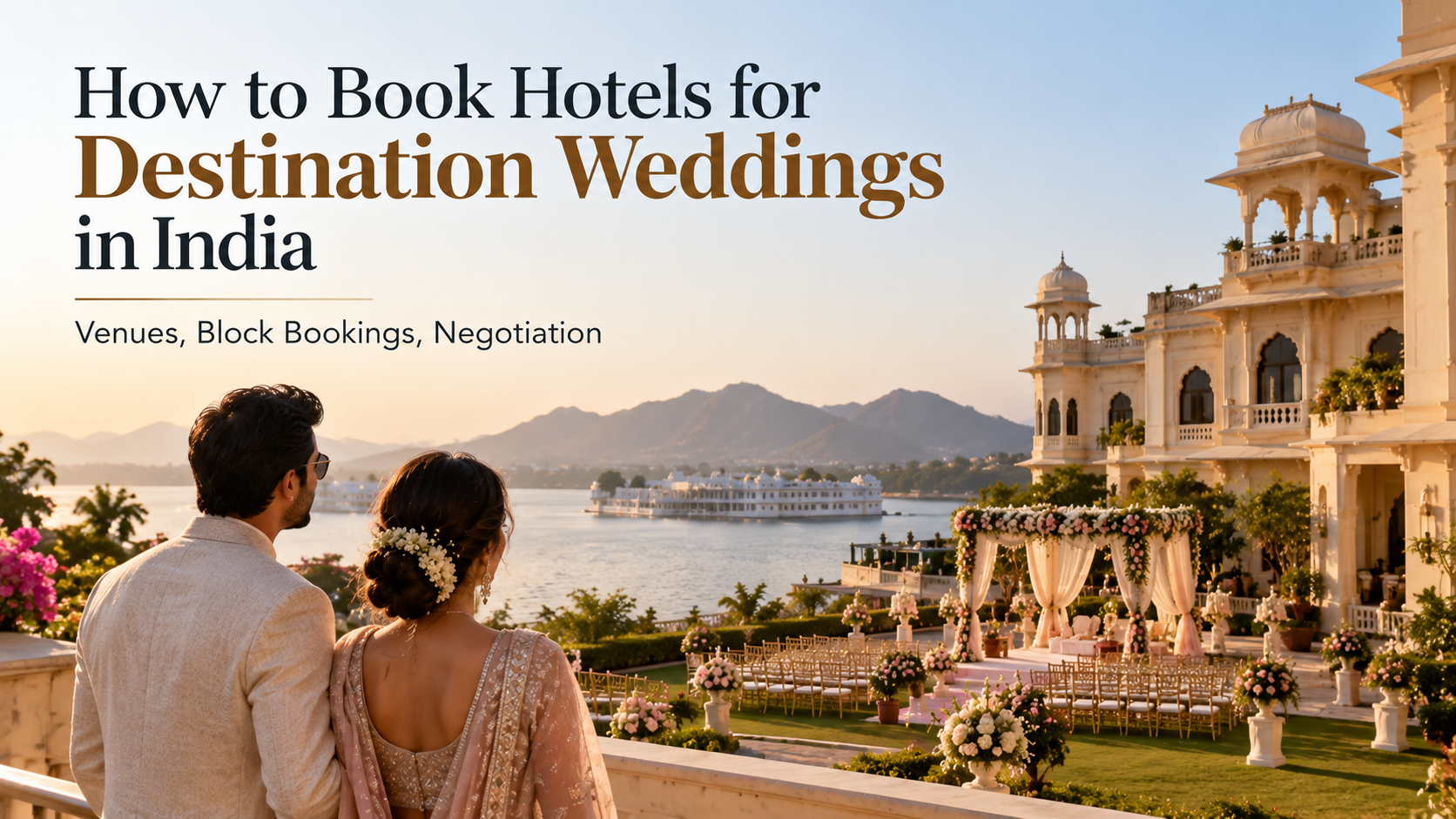 How to Book Hotels for Destination Weddings in India: Venues, Block Bookings, Negotiation