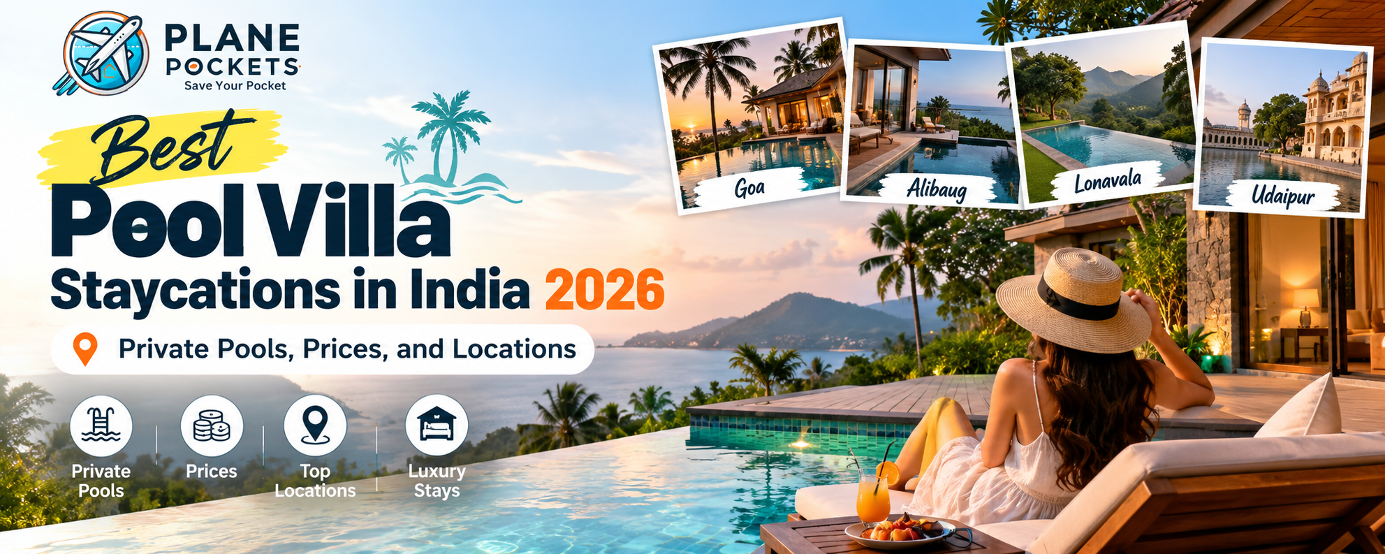 Best Pool Villa Staycations in India 2026: Private Pools, Prices, and Locations